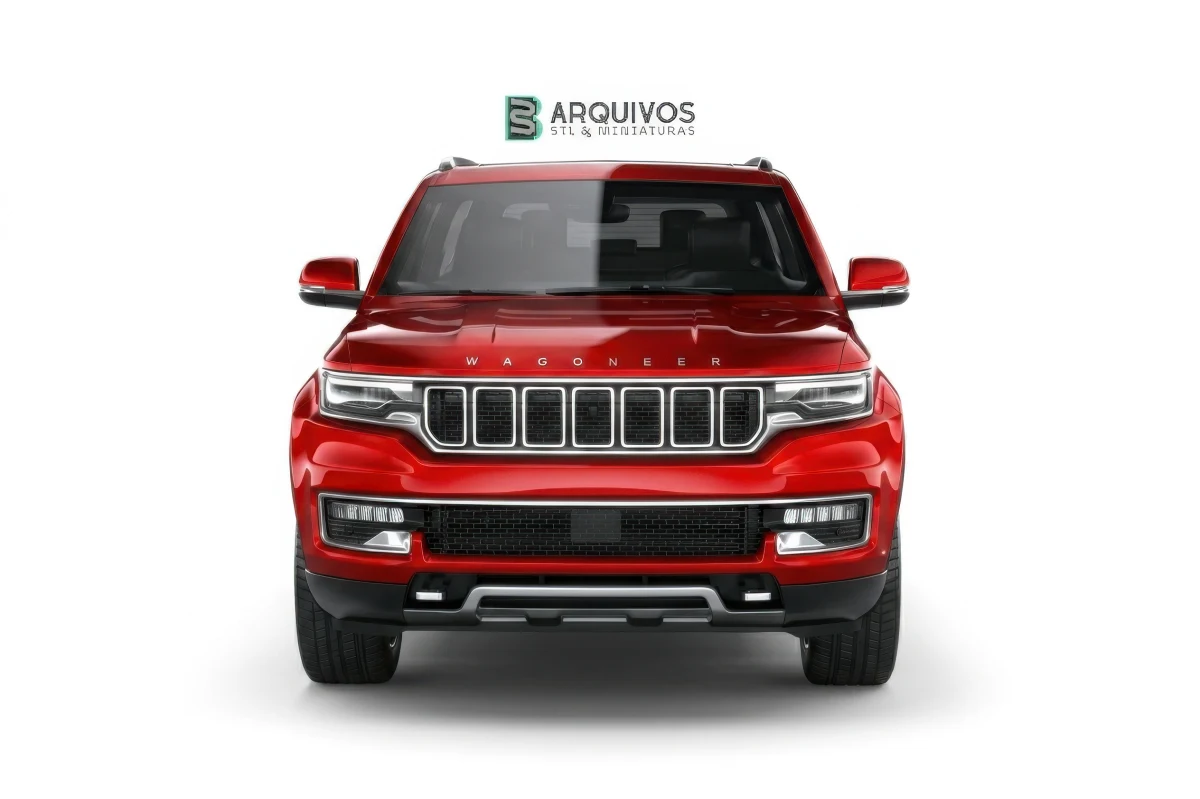 Modelo 3D STL - Jeep Wagoneer 2022 — foto 6
